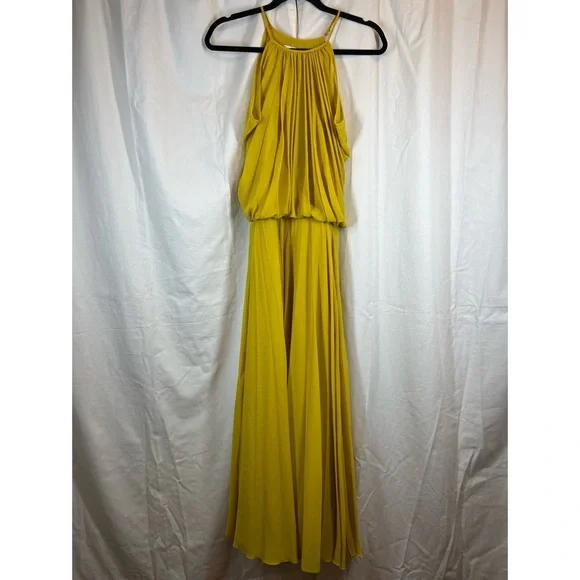 knee length dresses for ladies Cassiopeia Open Back String Tie Maxi Dress Mango– Selfie Leslie main image 0